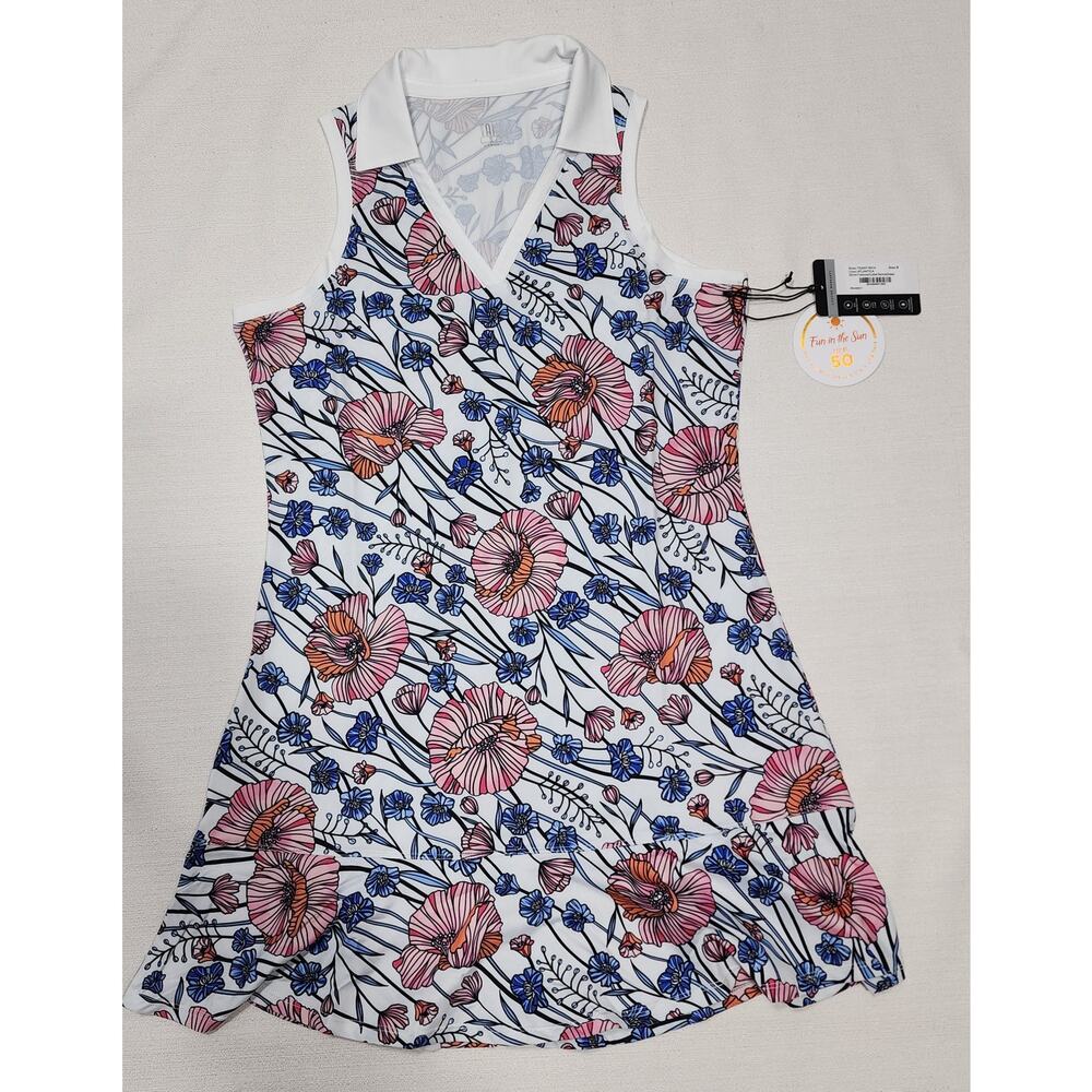 Tail Fold Over collar tennis dress size small